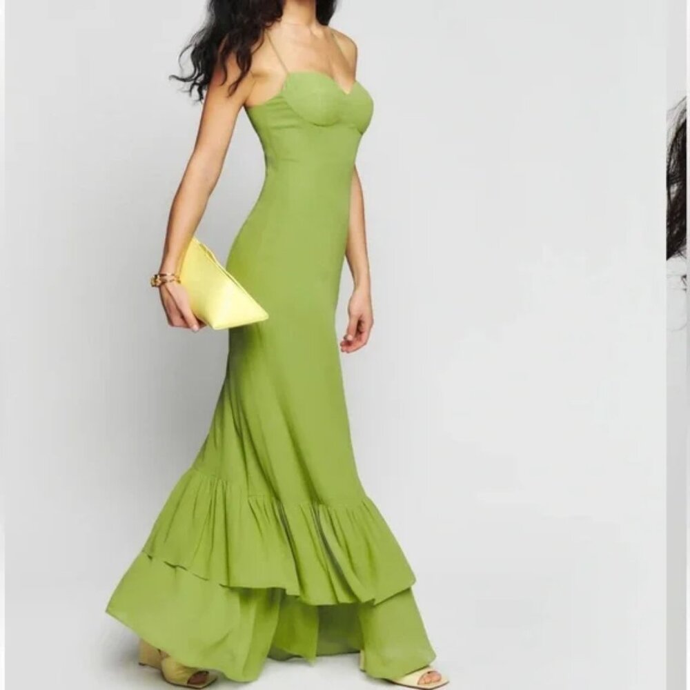 NWOT Reformation Fallon Dress - Picture 2 of 4